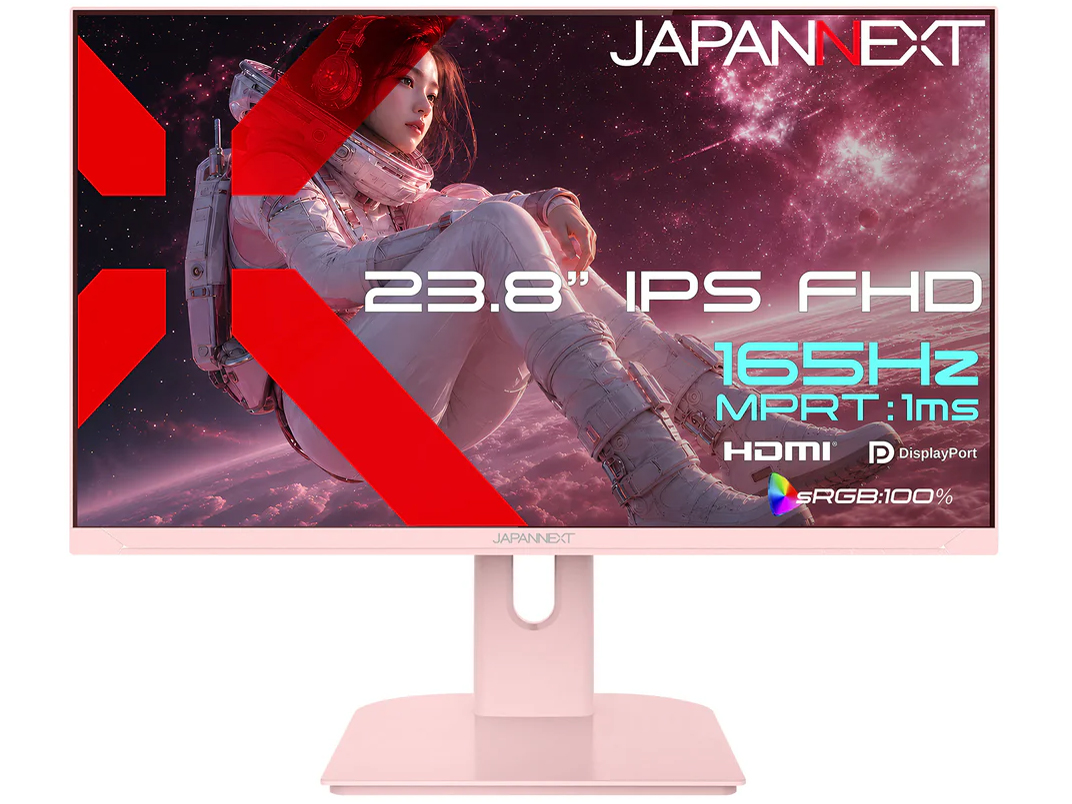 JN-Ei238G165F-PK [23.8インチ ピンク]