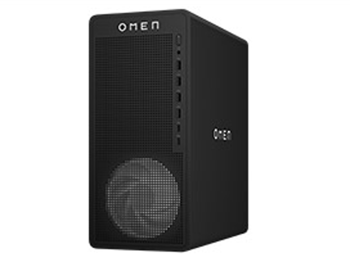 OMEN 16L Gaming Desktop Ryzen 5 8400F�E16GB�������E1TB SSD�ERTX 5060 ���i.com���胂�f�� [�W�F�b�g�u���b�N]