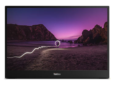 Lenovo ThinkVision M16 64BFUAR1JP [16インチ 黒]
