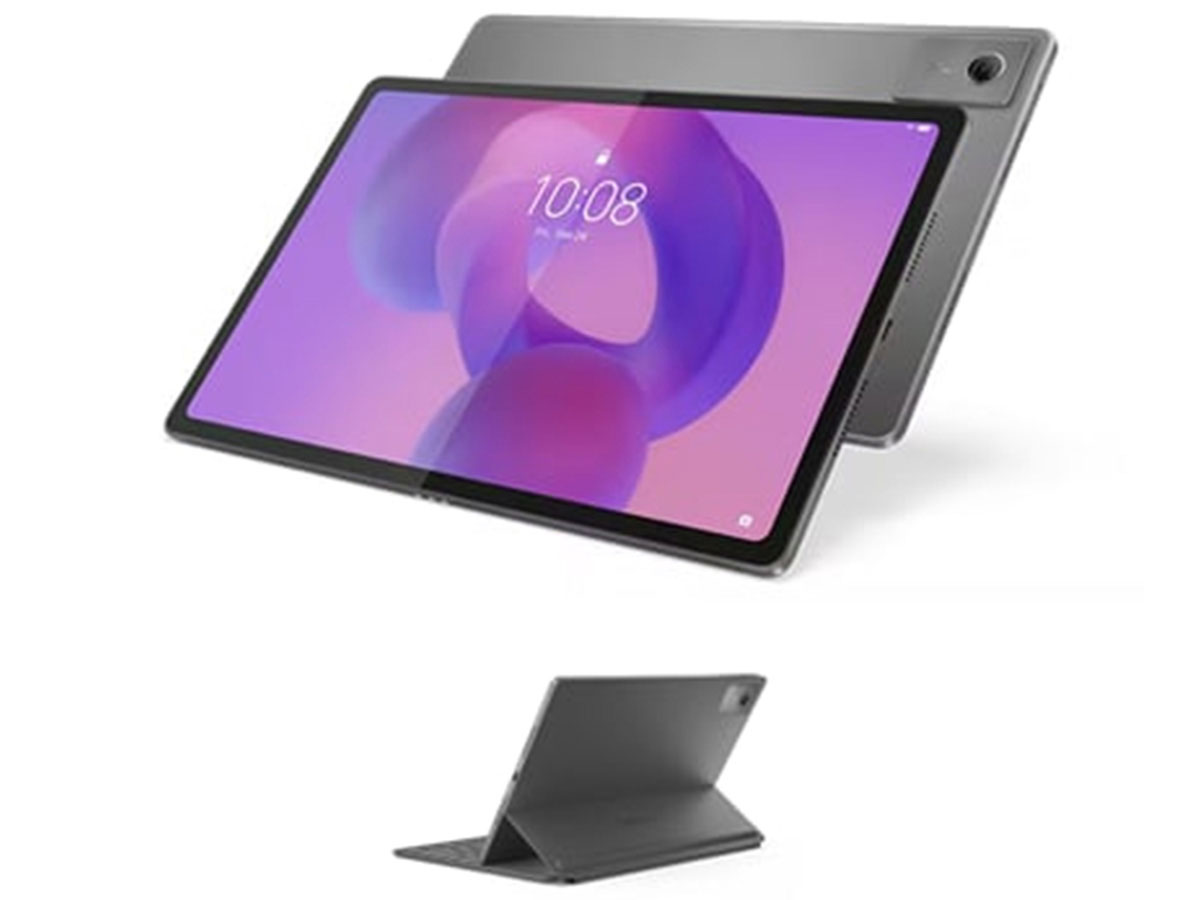 Idea Tab Plus 8GB+128GB �y��&�t�H���I�L�[�{�[�h�t�� ���i.com���� ZAG70411JPS386 [���i�O���[]