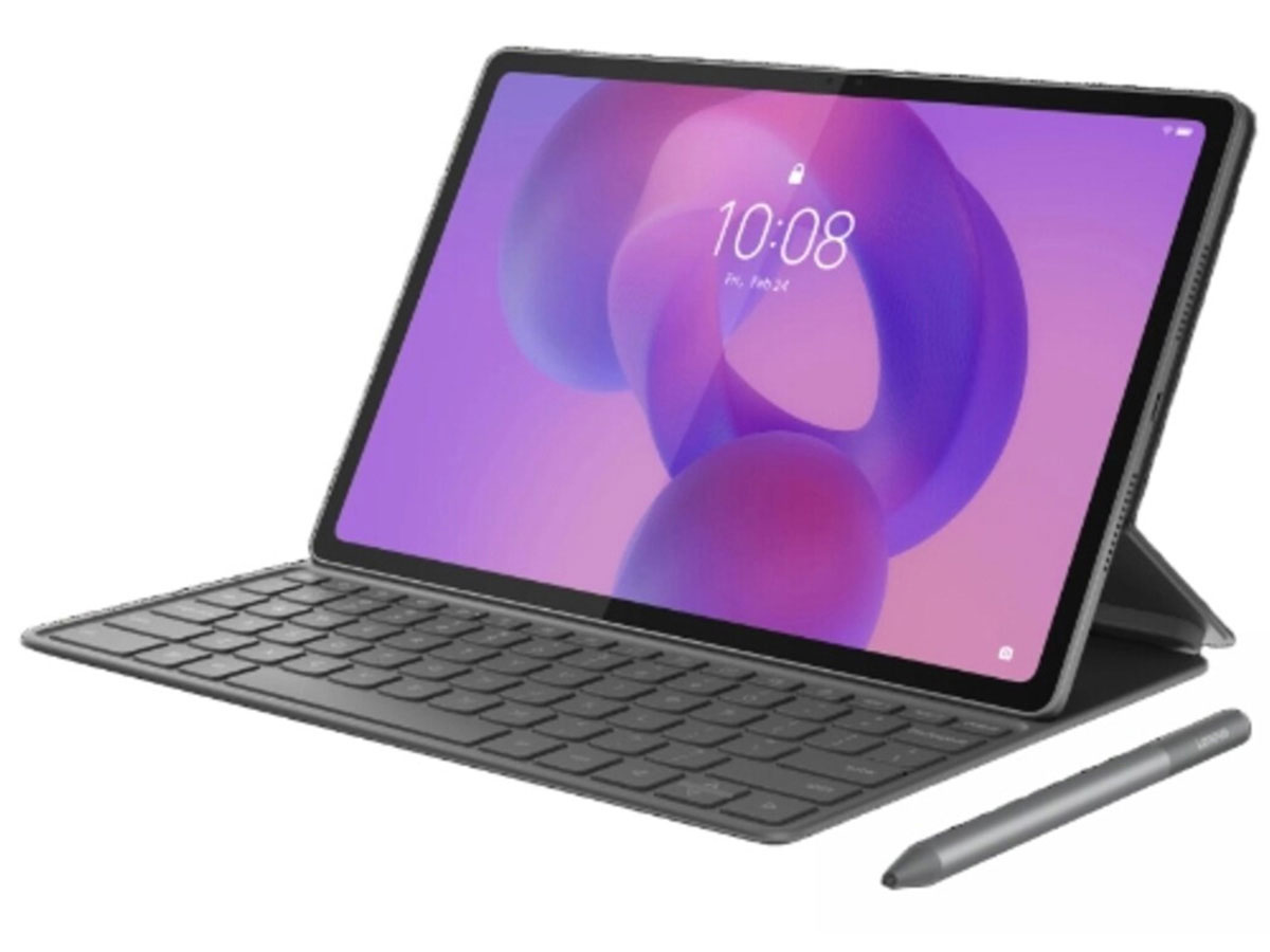 Idea Tab Plus 8GB+128GB �y��&�t�H���I�L�[�{�[�h�t�� ���i.com���� ZAG70411JPS386 [���i�O���[]