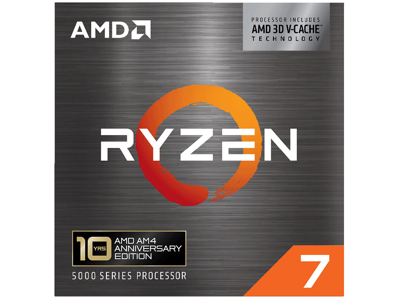 Ryzen 7 5800X3D 10th Anniversary Edition BOX