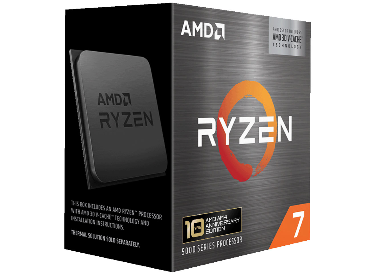 Ryzen 7 5800X3D 10th Anniversary Edition BOX