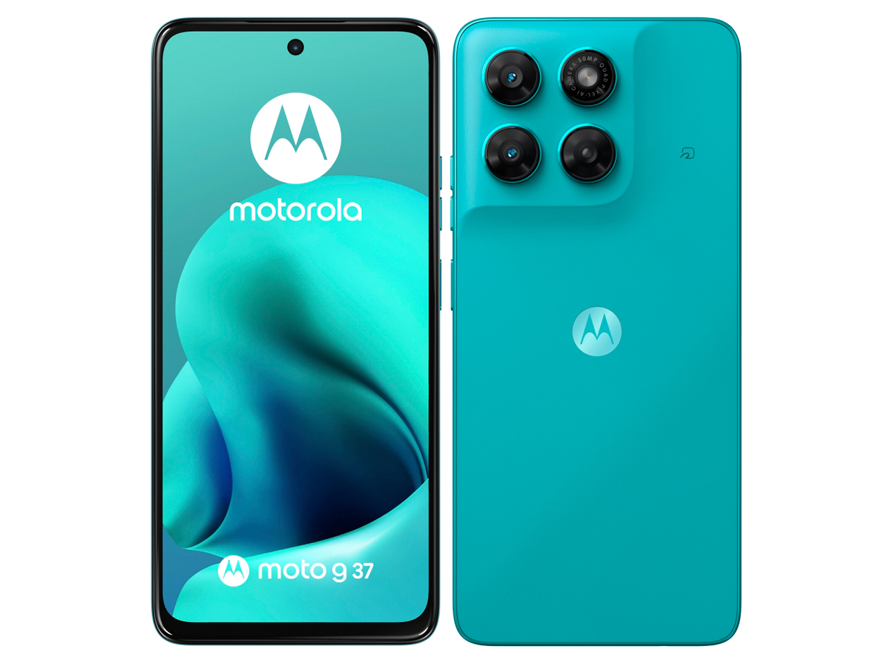 moto g37 SoftBank [PANTONE Capri(�J�v���V�A��)] �̐��i�摜