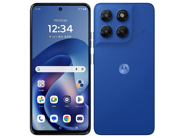 moto g37j XT2625-9 �y�V���o�C�� [PANTONE Nautical Blue(�m�[�e�B�J���u���[)] �̐��i�摜