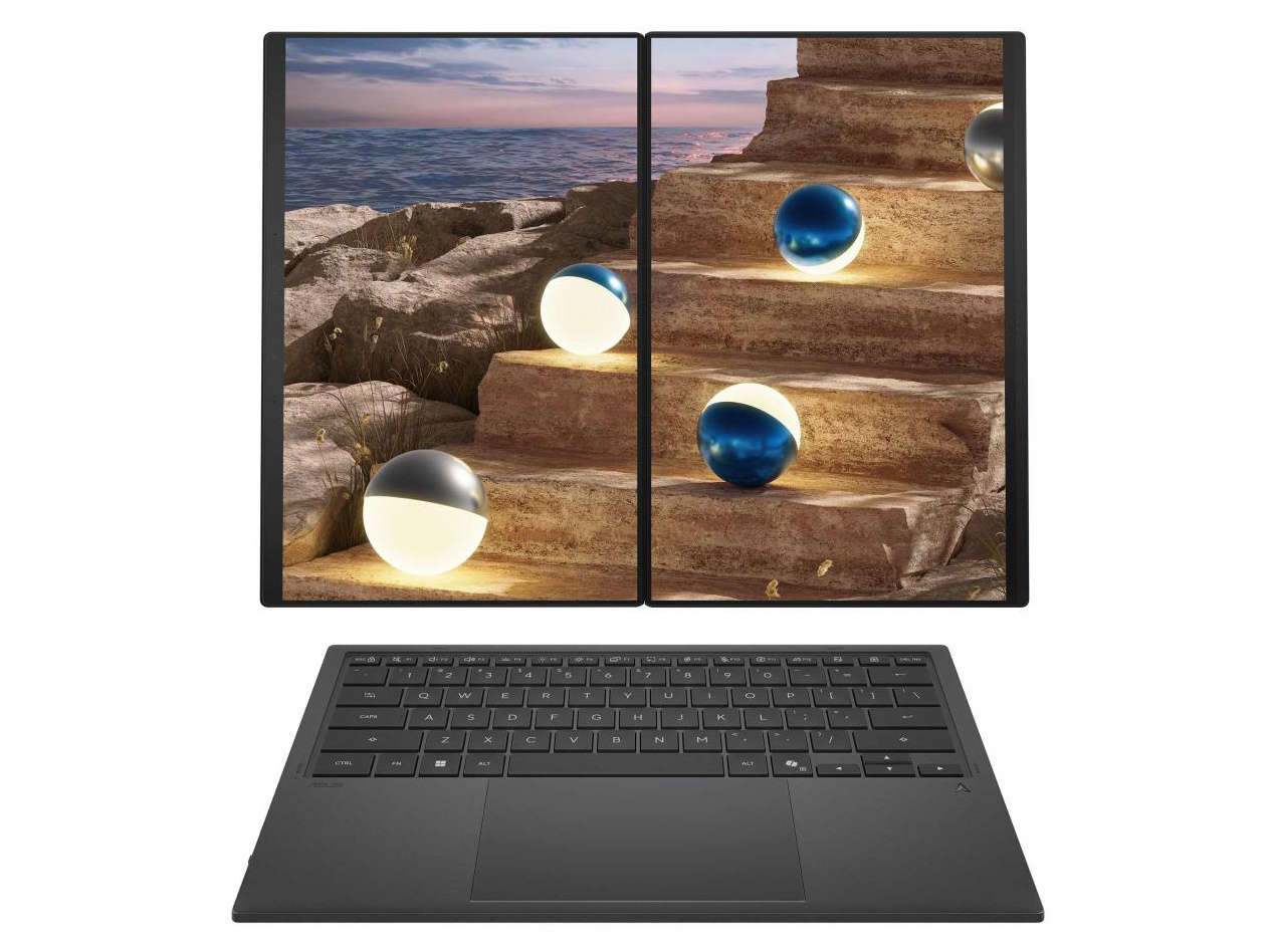 Zenbook DUO UX8407AA Core Ultra X9 378H�E32GB�������E1TB SSD�E14�^�L�@EL�EMicrosoft Office H&B 2024���ڃ��f�� UX8407AA-X97H321WS [���[�n�[�O���[]