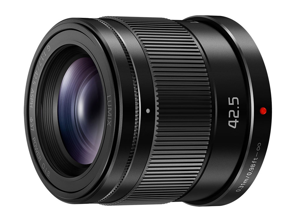 LUMIX G 42.5mm/F1.7 ASPH./POWER O.I.S. H-HS043A-K [�u���b�N]