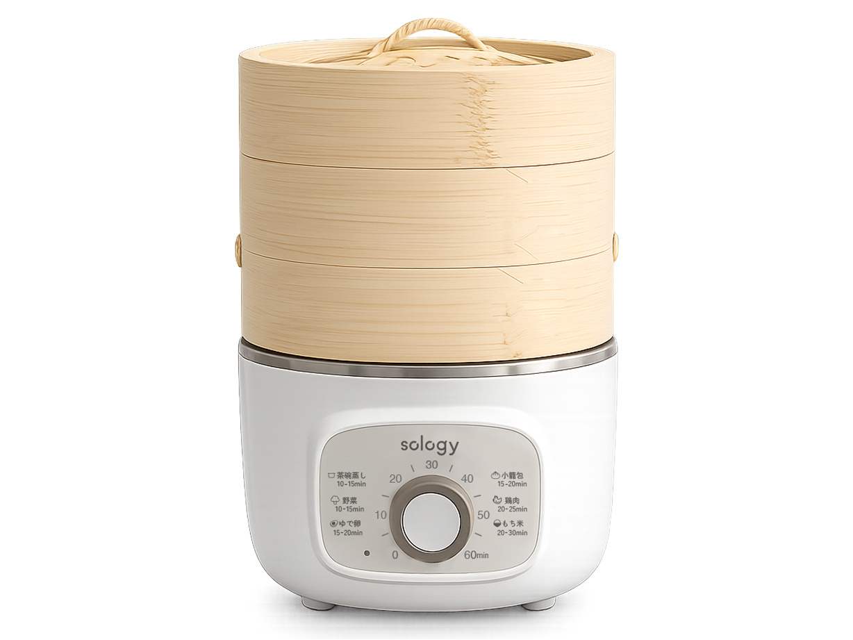 GDT sology 電気蒸し器 ESS5601WH [ホワイト]