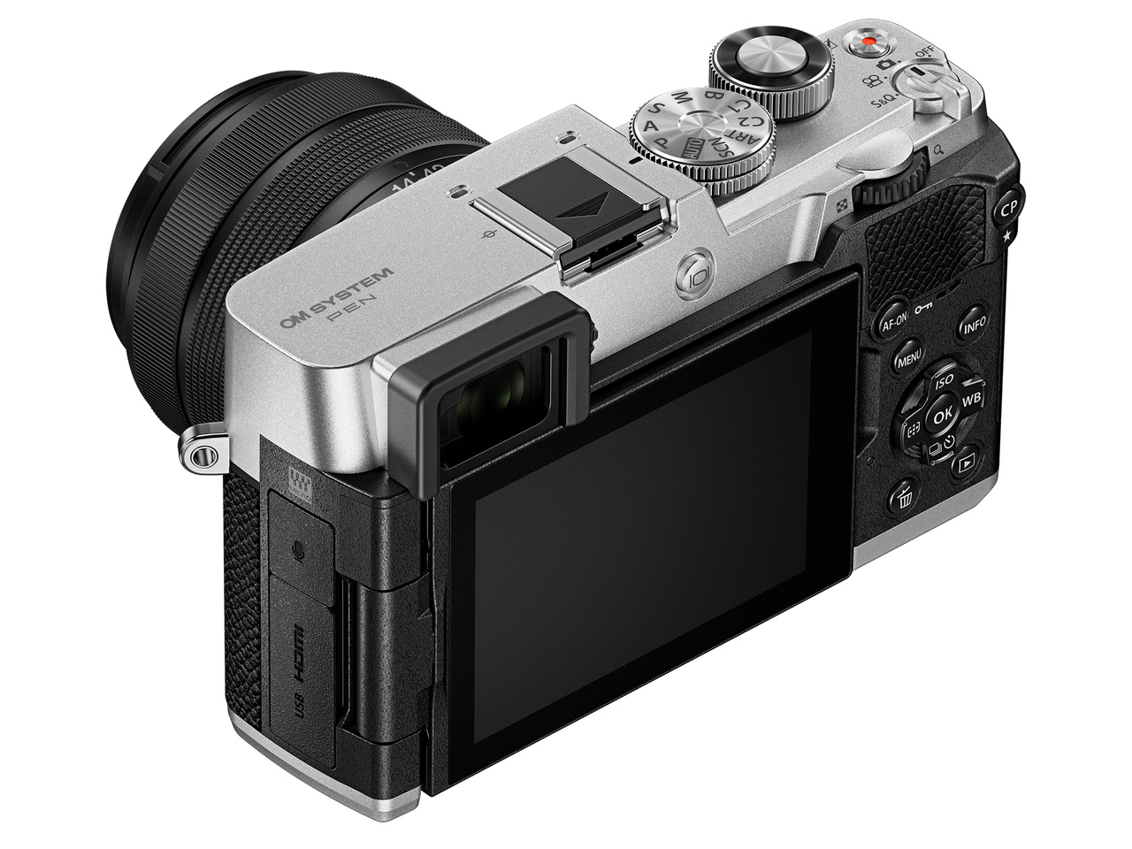 OM SYSTEM PEN 14-42mm F3.5-5.6 III �����Y�L�b�g [�V���o�[]