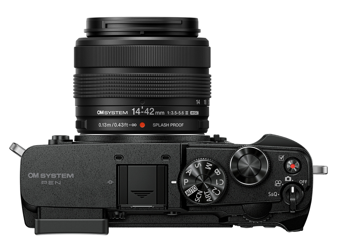 OM SYSTEM PEN 14-42mm F3.5-5.6 III �����Y�L�b�g [�u���b�N]