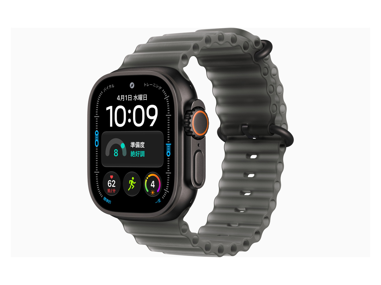 Apple Watch Ultra 4 GPS+Cellular���f�� 49mm MJAY4X/A [�u���b�N�E�g�����X���[�Z���g�u���b�N�I�[�V�����o���h]