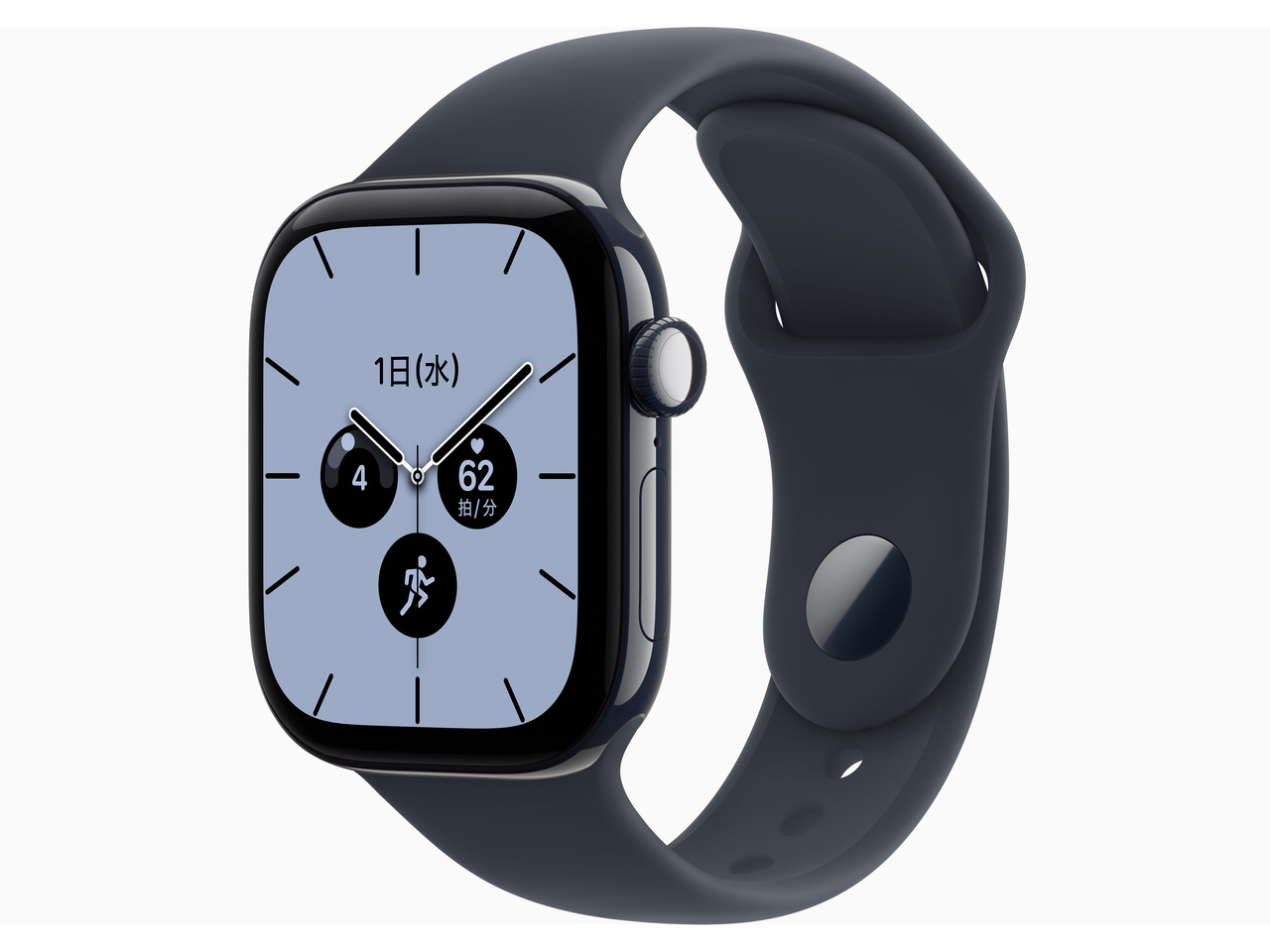 Apple Watch Series 12 GPS+Cellular���f�� 42mm MJH04X/A [�i�C�g�u���[�Z���~�b�N�P�[�X�E�l�C�r�[�u���[�X�|�[�c�o���h M/L]