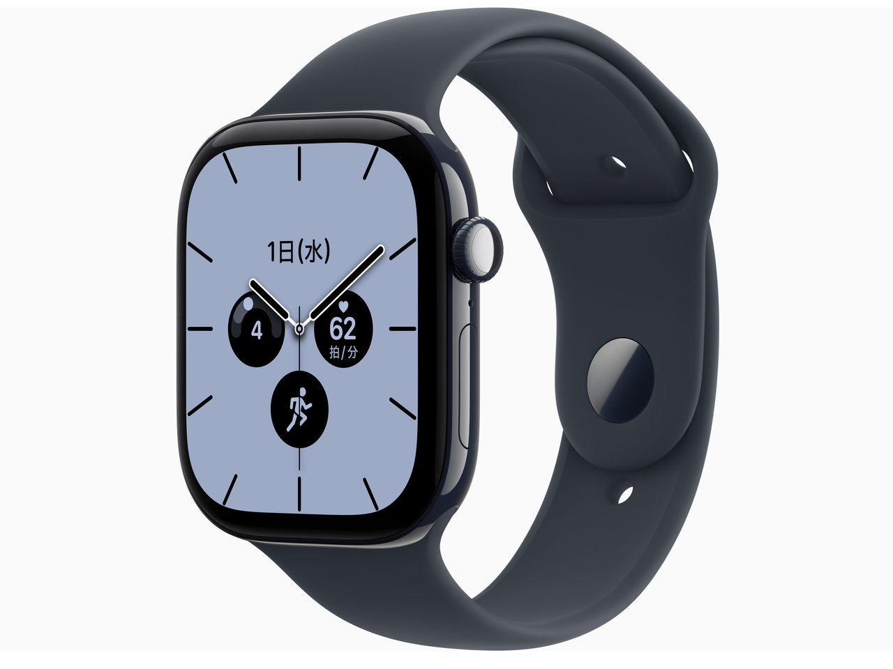 Apple Watch Series 12 GPS+Cellular���f�� 46mm MJH34X/A [�i�C�g�u���[�Z���~�b�N�P�[�X�E�l�C�r�[�u���[�X�|�[�c�o���h S/M]
