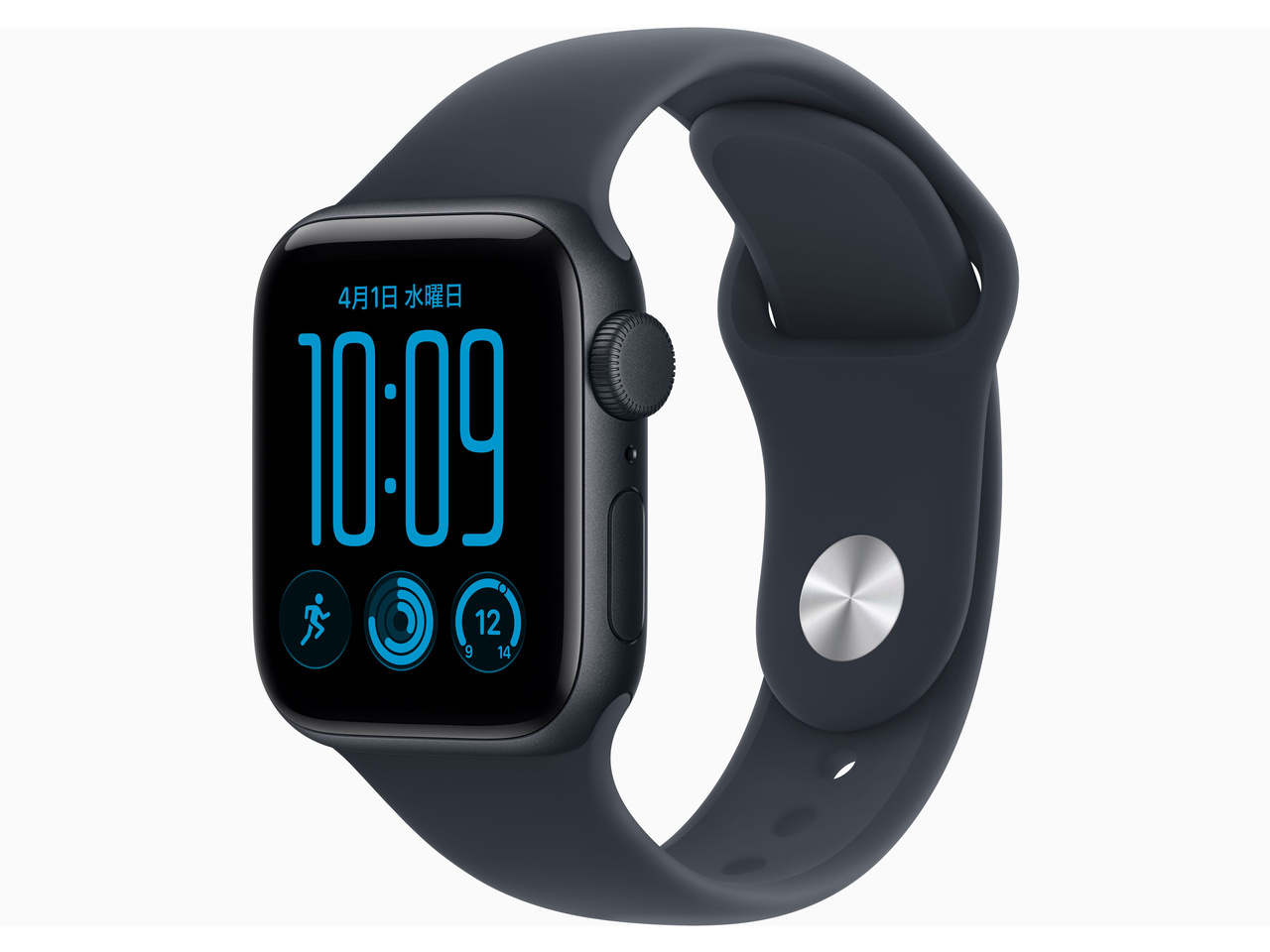 Apple Watch SE 3 GPS���f�� 44mm MJL94J/A [�l�C�r�[�u���[�X�|�[�c�o���h M/L]
