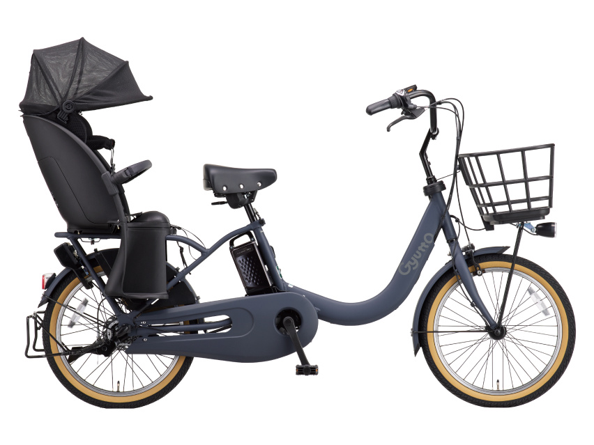 パナソニックの電動アシスト自転車用 「ギュット」スチールバスケット ブラック パナソニック ギュット・クルームR・EX BE-FRE036-V2 [マットダスク