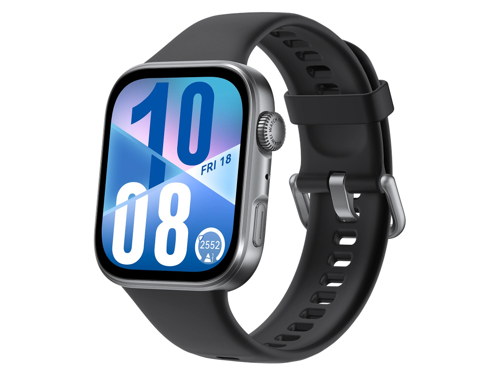 HUAWEI WATCH FIT 4 �T�t�@�C�A�K���X [�u���b�N]