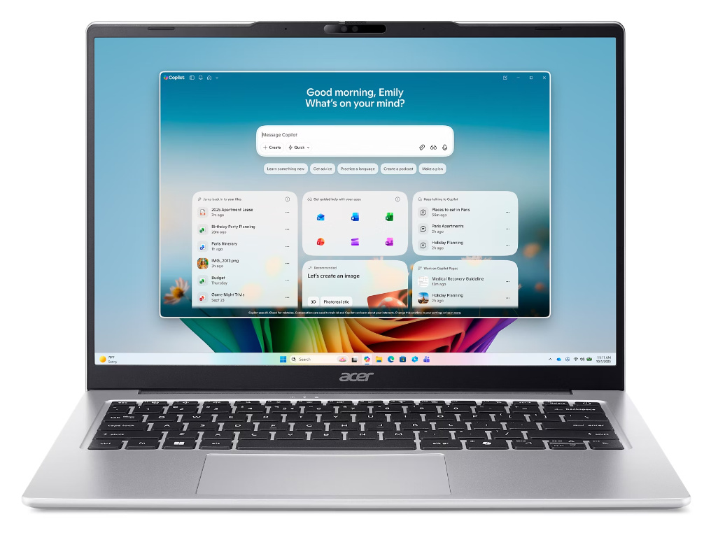 Acer Aspire Lite 14 AL14-61P-N56Y [ライトシルバー]