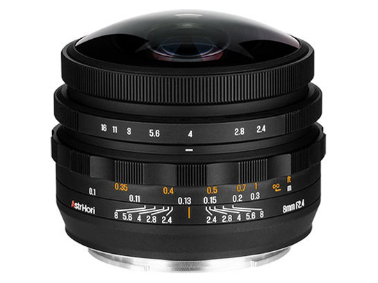 AstrHori 8mm F2.4 CIRCULAR FISHEYE ブラック [ハッセルブラッドX用]