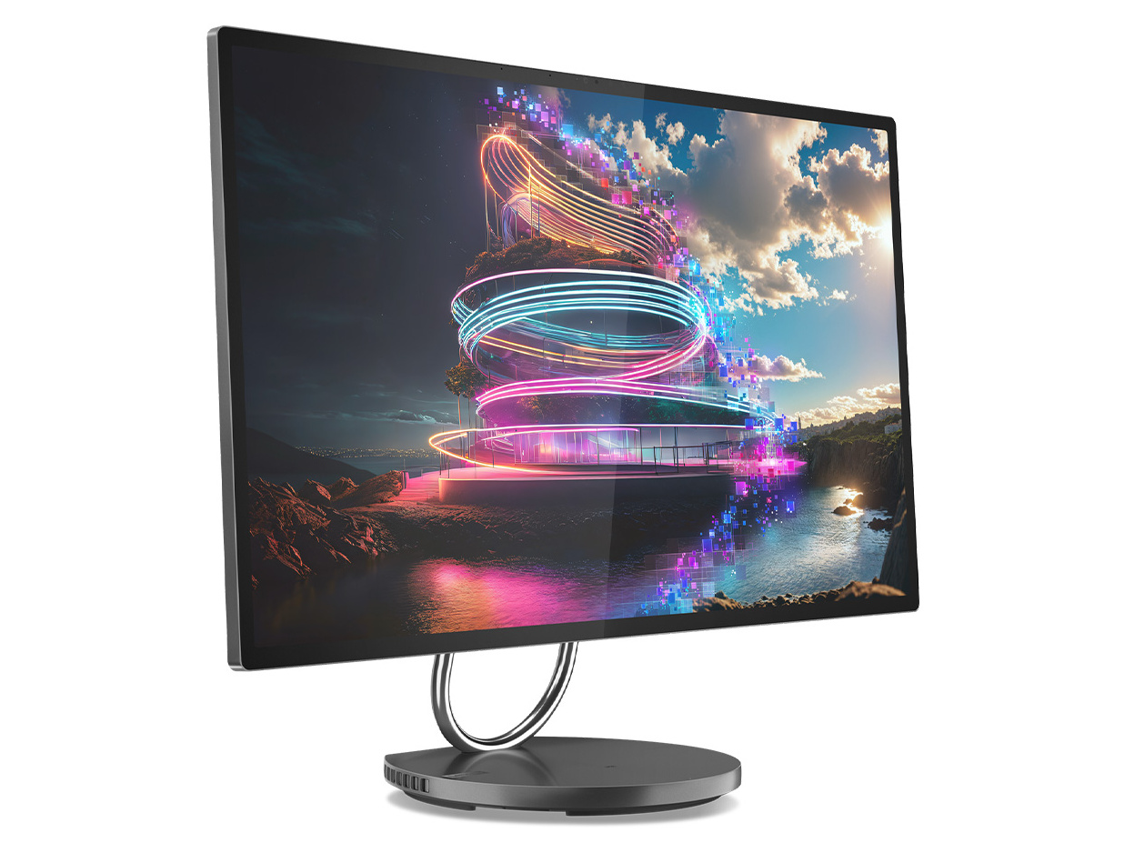Yoga AIO 32ILL10 Core Ultra 7 258V�E32GB�������[�E1TB SSD�ERTX 4050�E31.5�^UHD�EIPS�t������ F0HX002QJP [�X�g�[���O���[]