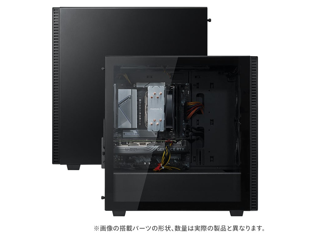 THIRDWAVE AD-R7X56B-09B ���i.com���胂�f�� Ryzen 7 5700X�ERTX 5060Ti�E32GB�������E1TB NVMe SSD K/25930-11a
