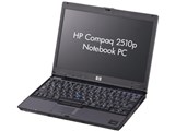 HP Compaq 2510p Notebook PC U7500/12W/512/80/N/h/XP GU436PA#ABJ