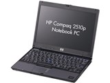 HP Compaq 2510p Notebook PC U7600/12W/1024/80/X/o/XPV KV015PA#ABJ ���i�摜