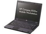HP Compaq 8510w mobile workstation T9300/15Z/2048/200/�_�E���O���[�hOS���f�� KZ973PA#ABJ ���i�摜