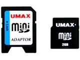 UMAX miniSD2GB (2GB) ���i�摜