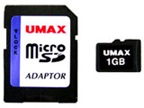 UMAX MicroSD1GB (1GB) ���i�摜