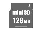 miniSDカード 128MB 製品画像