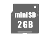 miniSD�J�[�h 2GB �o���N ���i�摜