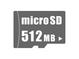 microSD�J�[�h 512MB ���i�摜