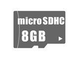 microSDHCメモリーカード 8GB 製品画像