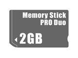 �������[�X�e�B�b�N PRO DUO 2GB ���i�摜