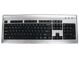 Slim Pure Keyboard �p��� SCKB07-PANTO-ENG-SLBK (�V���o�[�u���b�N) ���i�摜