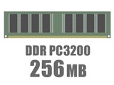 DIMM DDR SDRAM PC3200 256MB CL2.5 ���i�摜