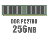 DIMM DDR SDRAM PC2700 256MB CL2.5 i摜