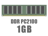 DIMM DDR SDRAM PC2100 1GB CL2.5 ECC Registered i摜