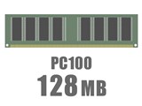 DIMM 128MB (PC100Ή) CL2 i摜