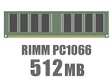 RIMM 512MB (1066-32 32bit) i摜