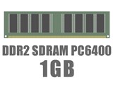 DIMM DDR2 SDRAM PC6400 1GB CL5 ���i�摜
