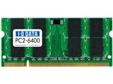 SDX800-1GX2 (SODIMM DDR2 PC2-6400 1GB 2���g) ���i�摜