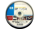 HPDVR-16X10PW (DVD-R 16�{�� 10���g) ���i�摜