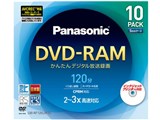 LM-AF120LW10 (DVD-RAM 3�{�� 10���g) ���i�摜