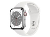 Apple Watch Series 8 GPS+Cellular���f�� 41mm �X�e�����X�X�`�[���P�[�X/�X�|�[�c�o���h ���i�摜