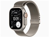 Apple Watch Ultra 3 GPS+Cellularモデル 49mm チタニウムミラネーゼループ M