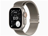 Apple Watch Ultra 3 GPS+Cellularモデル 49mm チタニウムミラネーゼループ L