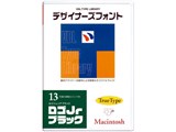 VDL TYPE LIBRARY �f�U�C�i�[�Y�t�H���g TrueType Vol.13 ���SJr�u���b�N Mac��