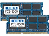 SDY1066-2GX2 (SODIMM DDR3 PC3-8500 2GB 2枚組)