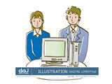 �ʐ^�f�� DAJ digital images 176 ILLUSTRATION DIGITAL LIFESTYLE [�C���X�g�V���[�Y�`PC���C�t] ���i�摜